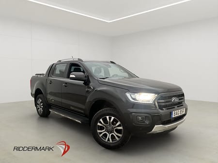 Ford Ranger Dubbelhytt Wildtrak 213hk 4x4 Värm Diff Drag CARPLAY Moms