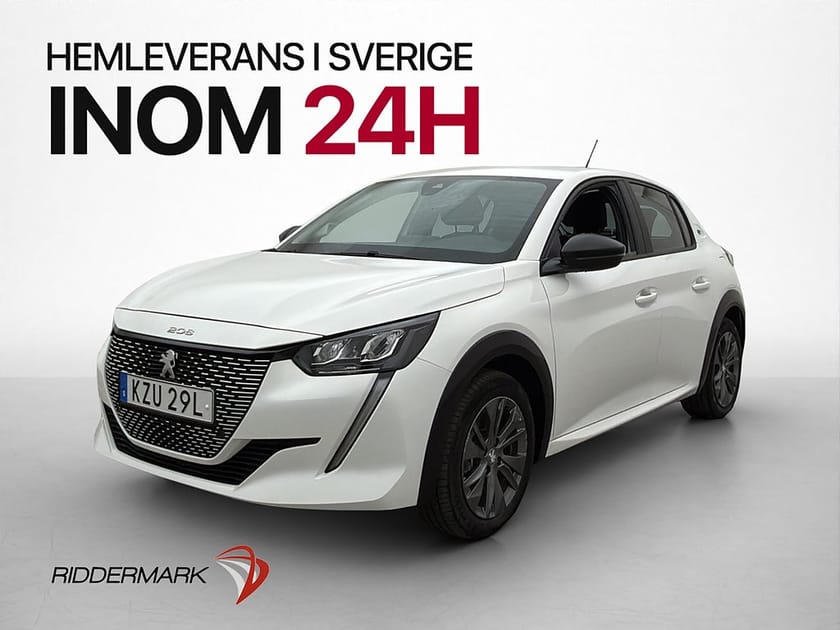 Bild 1 av Peugeot e-208 136hk 50 kWh Sensorer CarPlay Farthållare