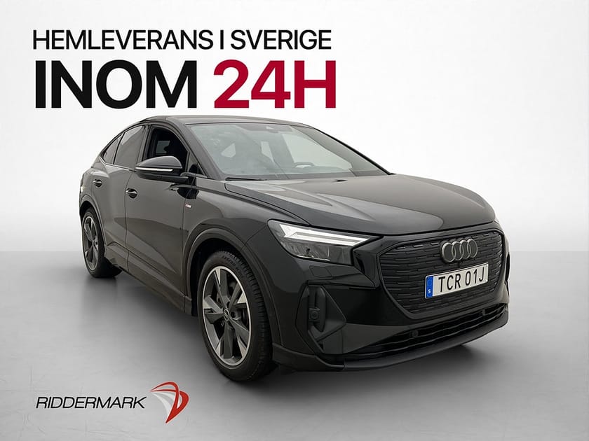 Bild 4 av Audi Q4 50 Sportback e-tron quattro Q S-Line Drag Sonos Kamera MOMS