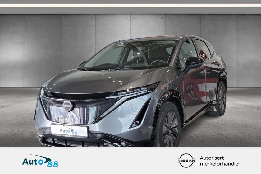 Bilde 1 av Nissan Ariya 87 e-4ORCE Evolve 4x4 Navi 360 Kam App Rattvarme Soltak