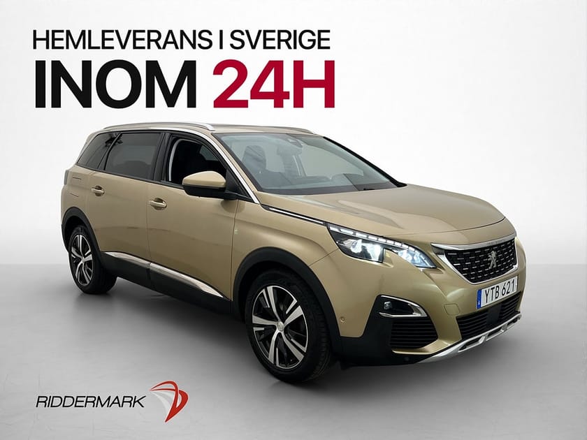 Bild 1 av Peugeot 5008 1.2 131hk Allure Pano 7-Sits CarPlay