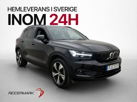 Volvo XC40 P8 AWD Recharge 408hk Core VOC Kamera Navi Läder