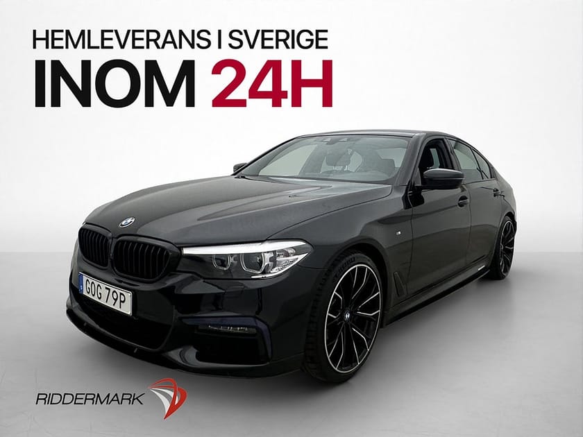 Bild 3 av BMW 530i xDrive Sedan M Sport Drag Värm Hifi 360° Navi Elstolar