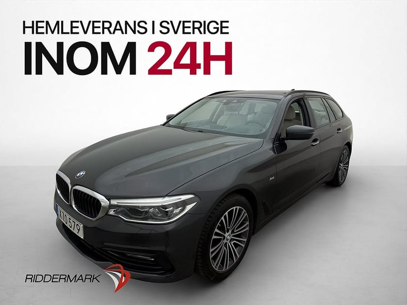 Bild 3 av BMW 520d xDrive Touring 190hk Sport line 360° HUD Skinn Adaptiv