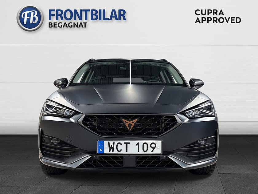 Bild 2 av CUPRA Leon Sportstourer Sportstourer1.5/Adp farthållare/Drag/Magnetic grey matt