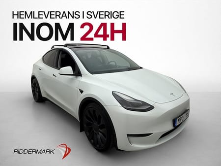 Tesla Model Y Performance AWD Dragkrok Pano AP Sv.Såld