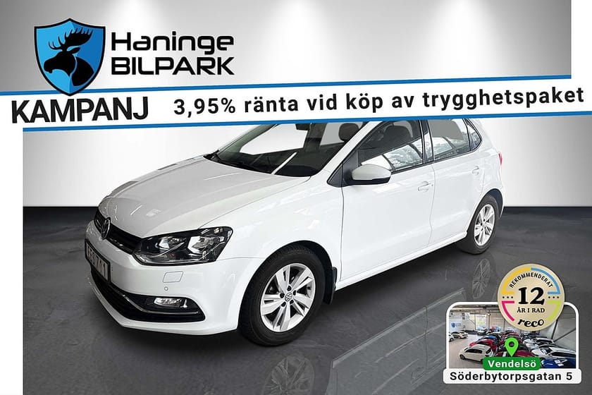 Bild 1 av Volkswagen Polo 5DR 1.2 TSI BMT Base / Superdeal 3,95% / PDC FRAM BAK