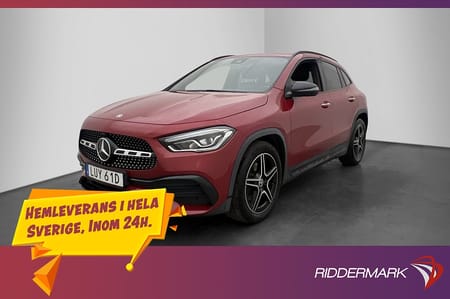 Mercedes-Benz GLA 200 AMG Wides Kamera Halvskinn Navi Drag