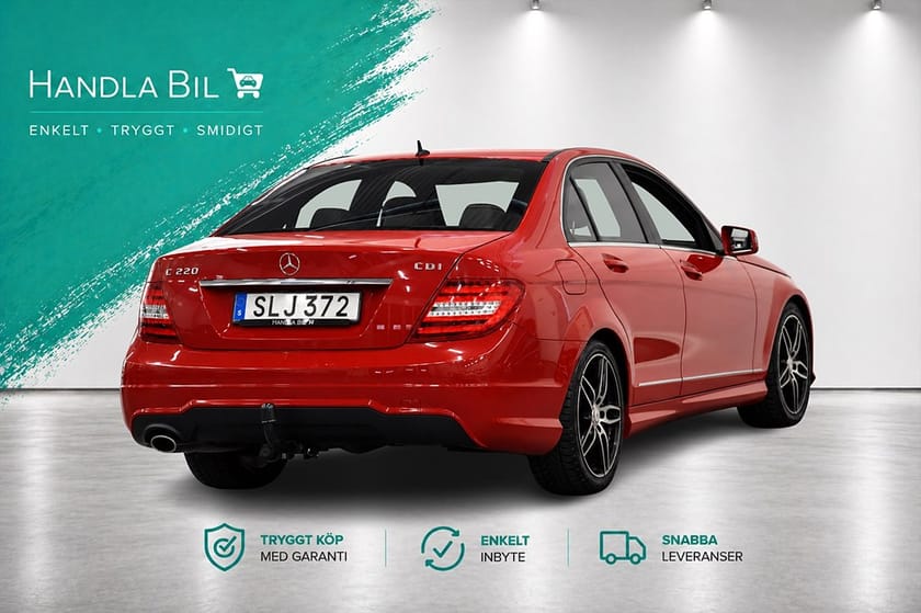 Bild 5 av Mercedes-Benz C 220 CDI AMG Line Farth BT Nybes Dragkrok 170hk