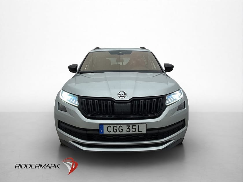 Bild 2 av Škoda Kodiaq 7-Seater Skoda 4x4 190hk Sportline 7-Sits 360° Cockpit Drag