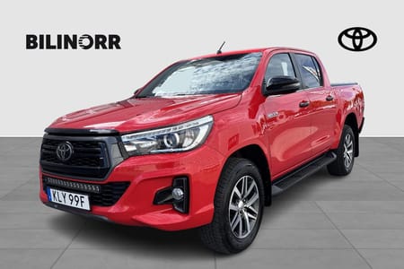 Toyota Hilux Dubbelhytt 2.4 AWD Automatisk, 150hk, 2020 MOMS