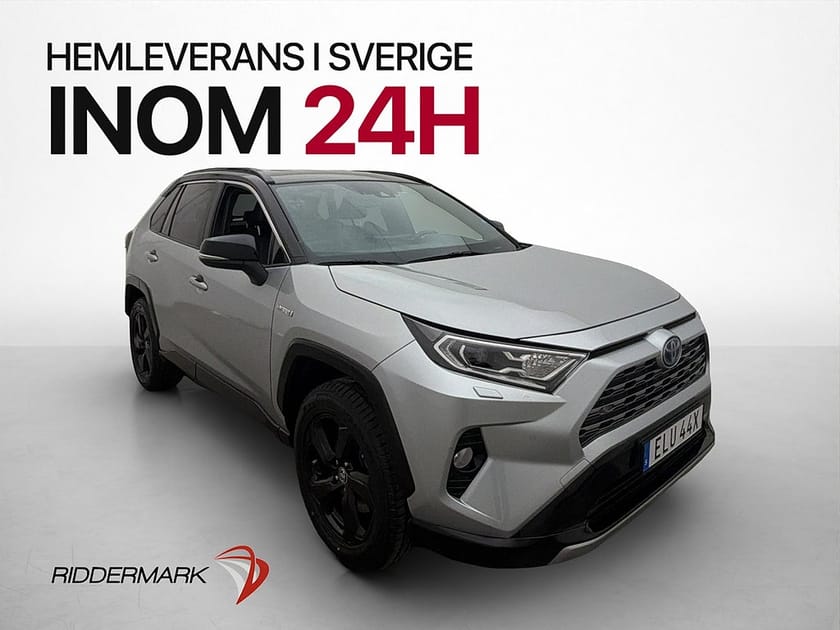 Bild 1 av Toyota RAV4 Hybrid AWD-i Style Dragkrok Kamera Navi Skinn