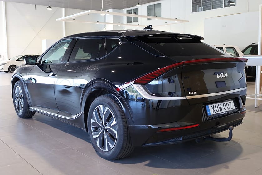 Bild 3 av Kia EV6 77.4 kWh 360° Navi Drag Läder Leasbar Rattvärme V-Hjul
