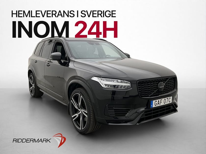 Bild 1 av Volvo XC90 T8 AWD R-Design 7-Sits Värmare Pano B&W 360° MOMS