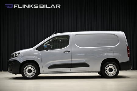 Peugeot Partner Utökad Last 131HK L2 Automat|Inredd|Drag|Värmare|Lågmil|Leasbar