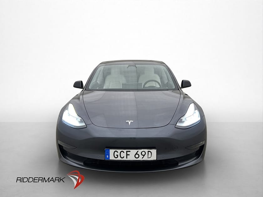 Bild 3 av Tesla Model 3 Long Range AWD Ljus-Interiör Autopilot Sv.Såld