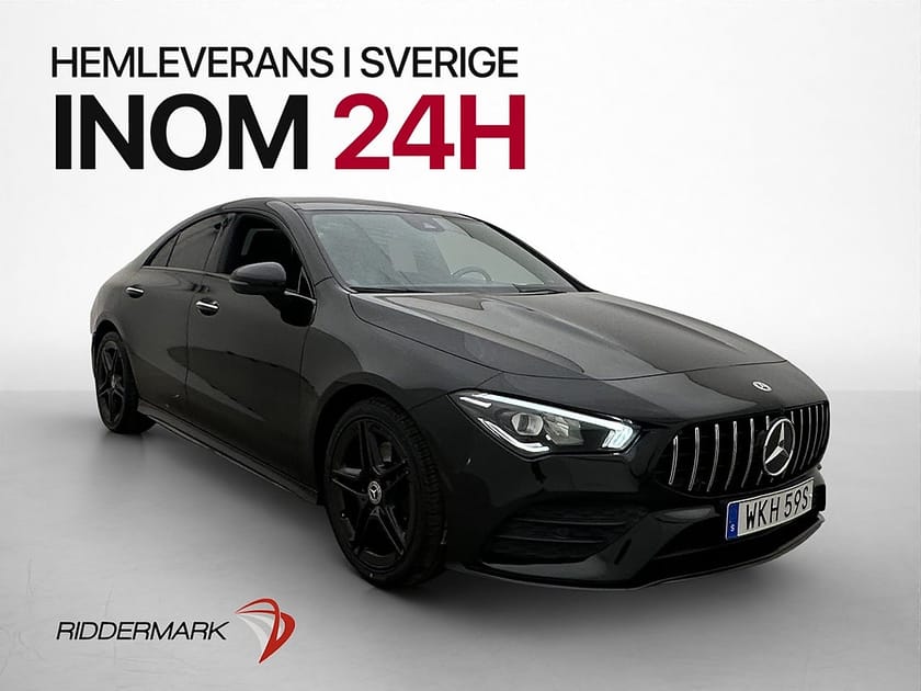 Bild 1 av Mercedes-Benz CLA 200 AMG Panorama Burm Widescreen Kamera