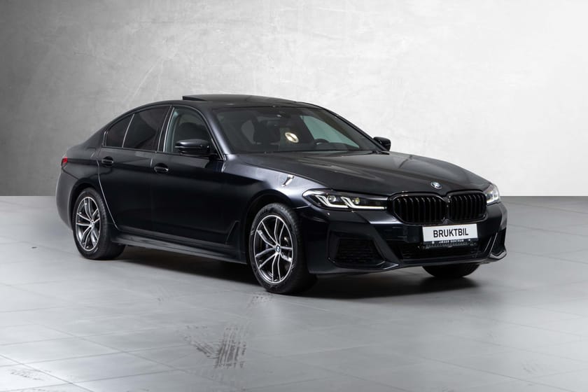 Bilde 1 av BMW 530e xDrive Sedan - Soltak - Tilhengerfeste - Skinn