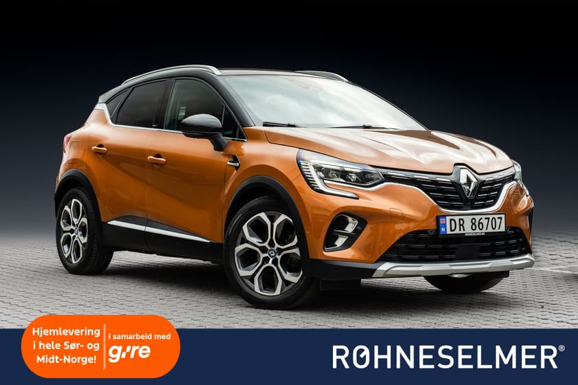Bilde 1 av Renault Captur E-TECH Plugin-Hybrid 160 E-tech|Plugin|BOSE|Krok|360|Delskinn|Navi|Innbytte!