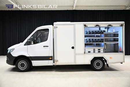 Mercedes-Benz Sprinter 316 CDI Chassi Servicebil|Solceller|Påbyggnad|Aluca-Inredd|SeUtr!