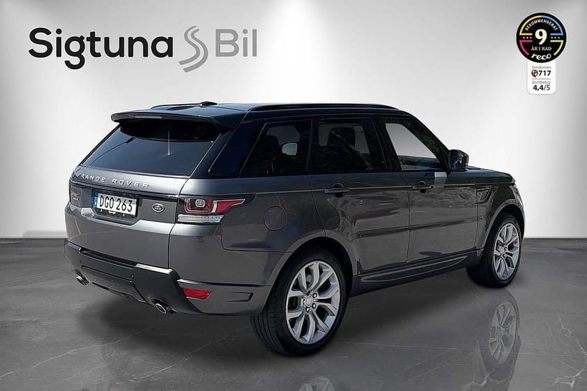 Bild 5 av Land Rover Range Rover Sport 4.4 SDV8 4WD Panorama / Drag / Läder