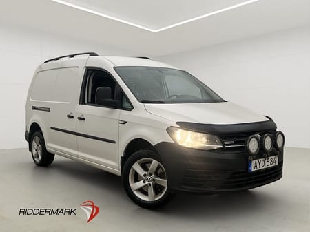 Volkswagen Caddy Maxi Van 4M Värmare PDC Dragkrok Farthållare