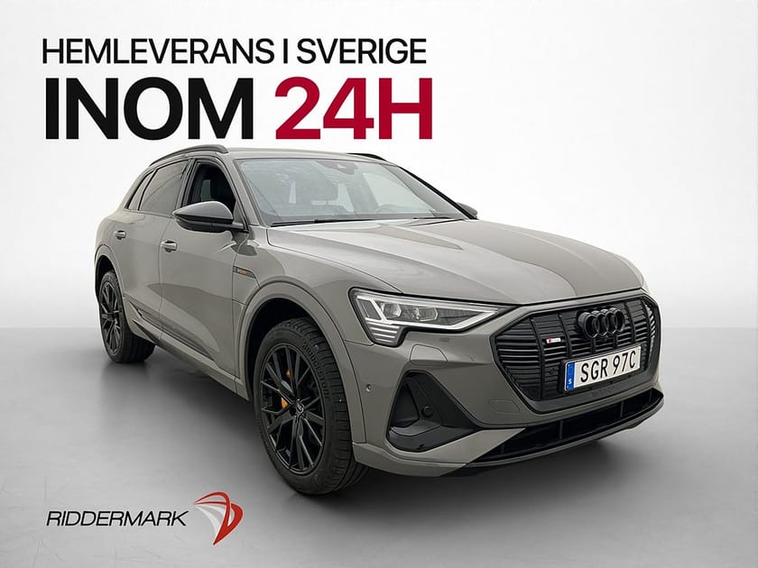 Bild 1 av Audi e-tron 55 quattro 408hk MOMS S-line Drag Pano Kamera