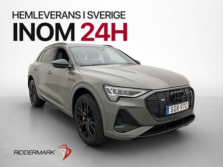 Audi e-tron 55 quattro 408hk MOMS S-line Drag Pano Kamera