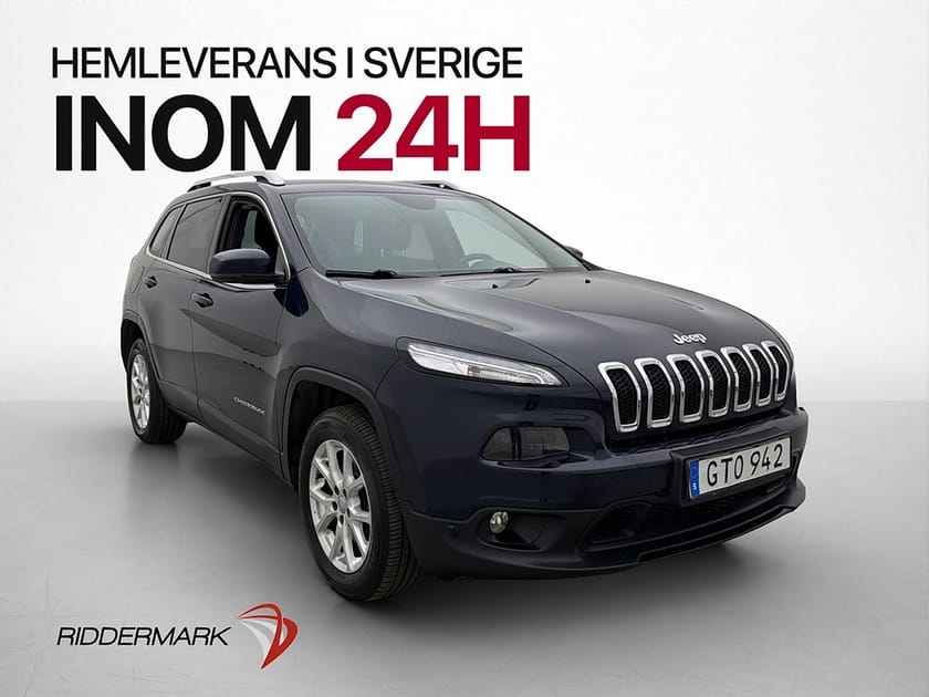 Bild 1 av Jeep Cherokee 2.0 CRD 4WD M/K-Värmare Dragkrok Bluetooth