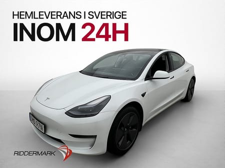 Tesla Model 3 Long Range AWD Kamera Svensksåld MOMS