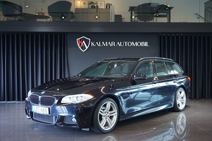 Bild 1 av BMW 520d Touring Steptronic M Sport 184hk Alcantara