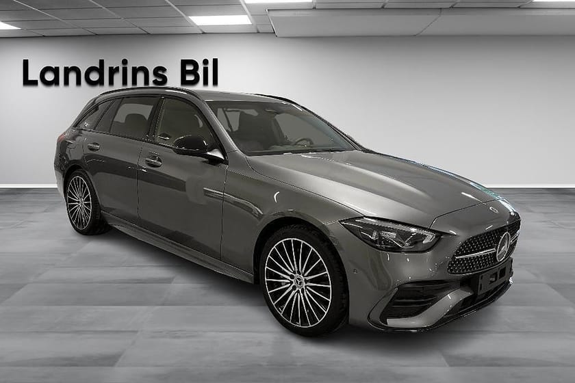 Bild 3 av Mercedes-Benz C 300 T de 4MATIC Kombi AMG-Line *LAGERBIL*