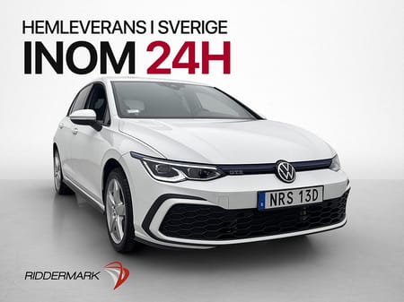 Volkswagen Golf GTE 245hk Navi CarPlay Rattvämre Döda-Vinkel