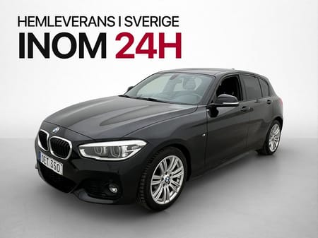 BMW 118d 150hk Steptronic M Sport Hifi Svart innertak