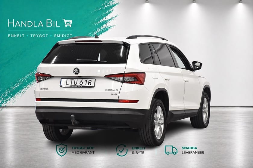 Bild 5 av Škoda Kodiaq 7-Seater 2.0 TDI 4x4 Businessline 7-sits Drag D-Värm Rattv 190hk