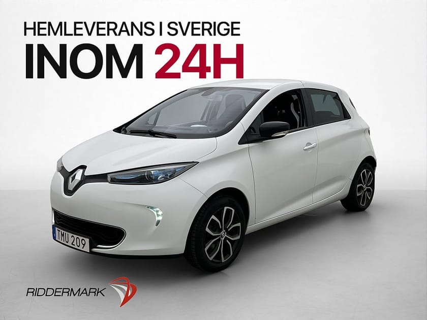 Bild 3 av Renault ZOE R240 22 kWh 88hk Life Friköpt Batteri Navigation