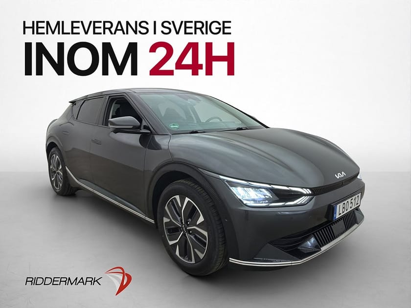 Bild 1 av Kia EV6 77.4 kWh PLUS Dragkrok 360° kamera Skinn MOMS