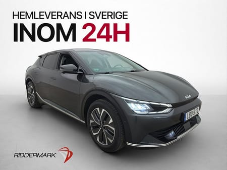Kia EV6 77.4 kWh PLUS Dragkrok 360° kamera Skinn MOMS