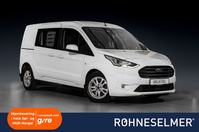 Bilde 1 av Ford Transit Connect 240 LWB L2 Proff+ 100hk R.kamera | H.feste | Navi | Innbytte