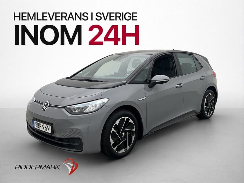 Bild 3 av Volkswagen ID.3 Pro Performance 204hk Navi Rattvärme CarPlay