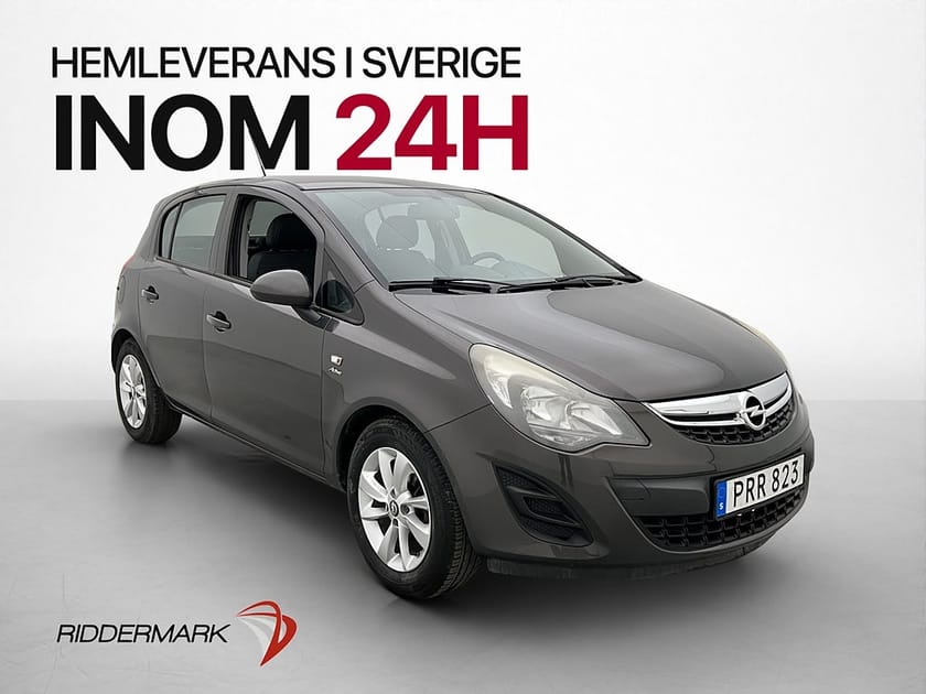 Bild 3 av Opel Corsa 1.4 100hk Enjoy Farthållare AC Rattvärme Sv-Såld