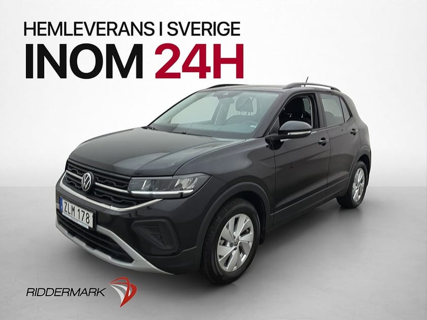 Bild 1 av Volkswagen T-Cross 1.0 TSI 116hk Cockpit CarPlay P-Sensorer