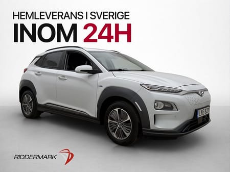 Hyundai Kona Electric 64 kWh Krell Kamera CarPlay Rattvärme
