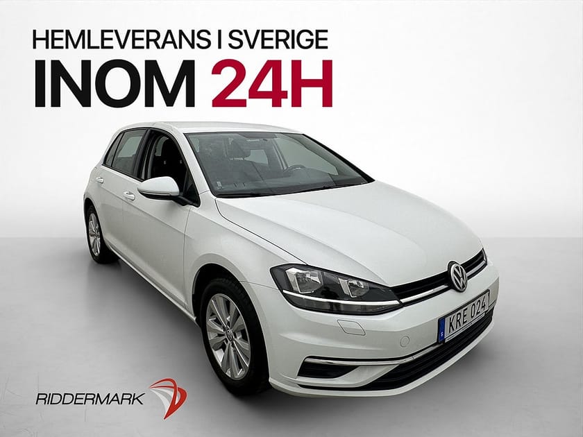 Bild 1 av Volkswagen Golf 1.0 110hk Kamera Dragkrok CarPlay Adaptiv