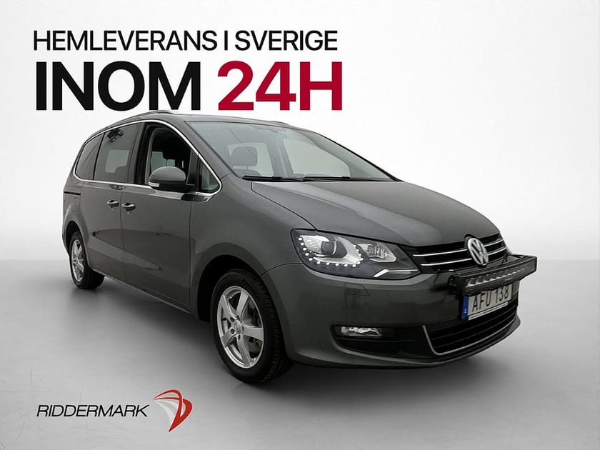 Bild 1 av Volkswagen Sharan 2.0 TDI 4M 7-Sits Pano D-Värm Kamera Drag