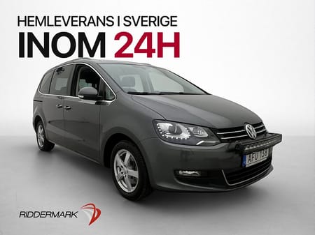 Volkswagen Sharan 2.0 TDI 4M 7-Sits Pano D-Värm Kamera Drag
