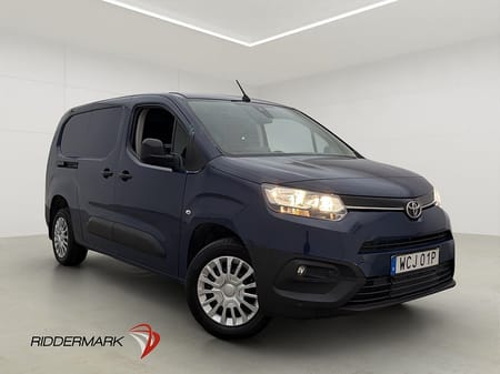 Toyota ProAce City proace-city L2 Värm Drag Kamera 2xDörrar CARPLAY Moms