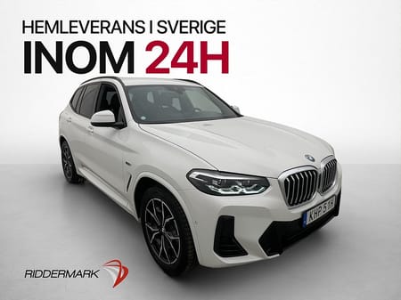 BMW X3 xDrive30e 292hk M Sport Drag Kamera Skinn HUD