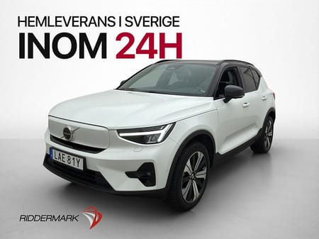 Volvo XC40 Recharge Twin motor Ultimate Värmare Pano Drag 360°
