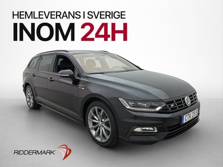 Volkswagen Passat Sportscombi 2.0 TSI 280hk 4M GTR Skinn Kamera Drag